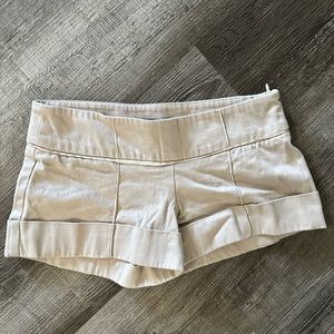 Womens Arden B Khaki Shorts Size 0
